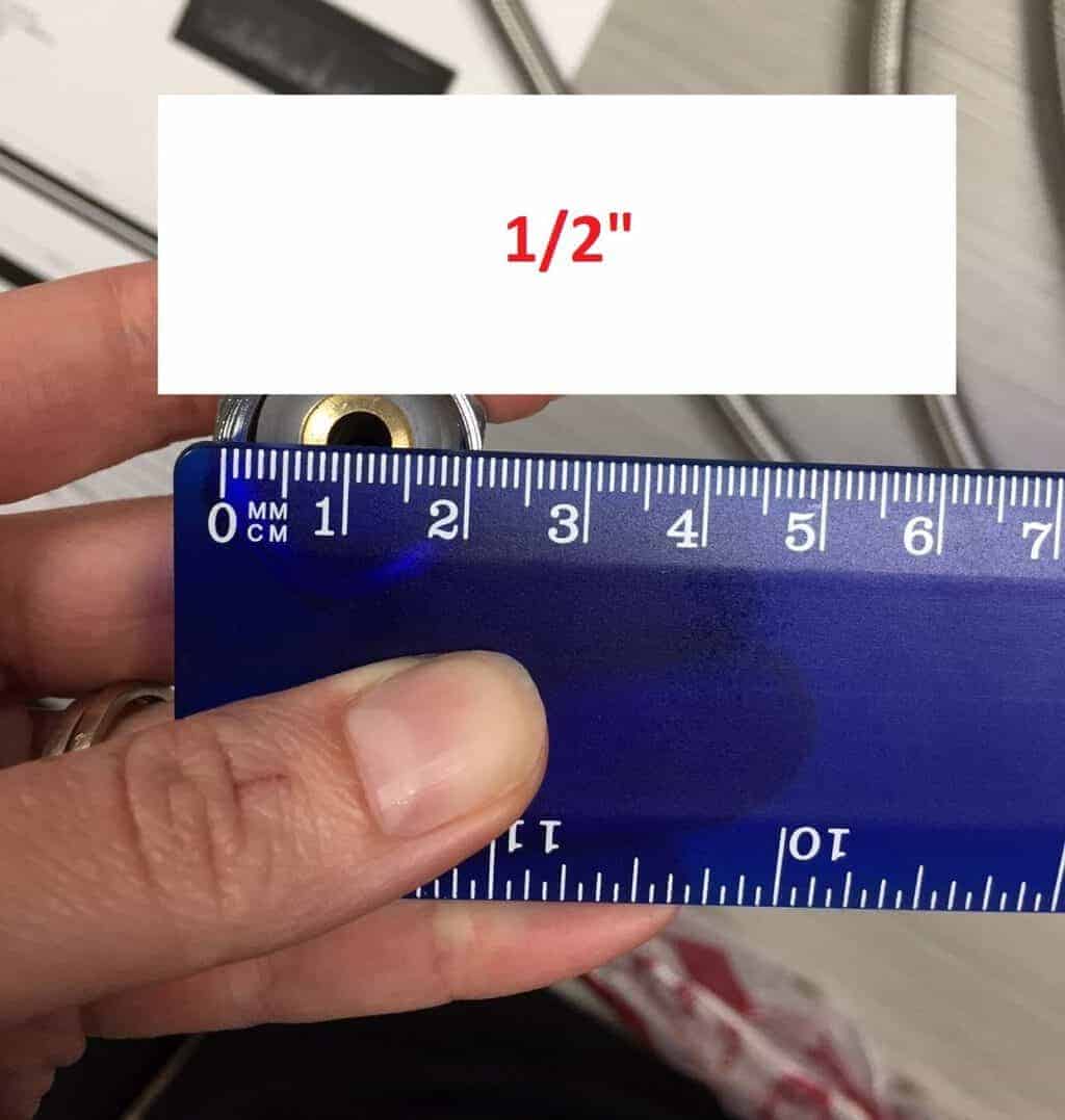 HOSE FLEX. F/FAUCET&WATER PIPE, 1/2BSP FEMALE X FEMALE, L300MM