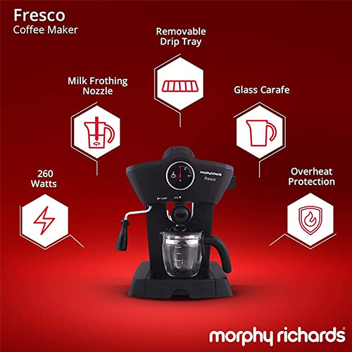 Morphy Richards Fresco 800-Watt 4-Cups 